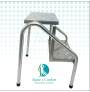 Escalerilla 2 Pasos Acero Inoxidable y Aluminio | Sante y Confort
