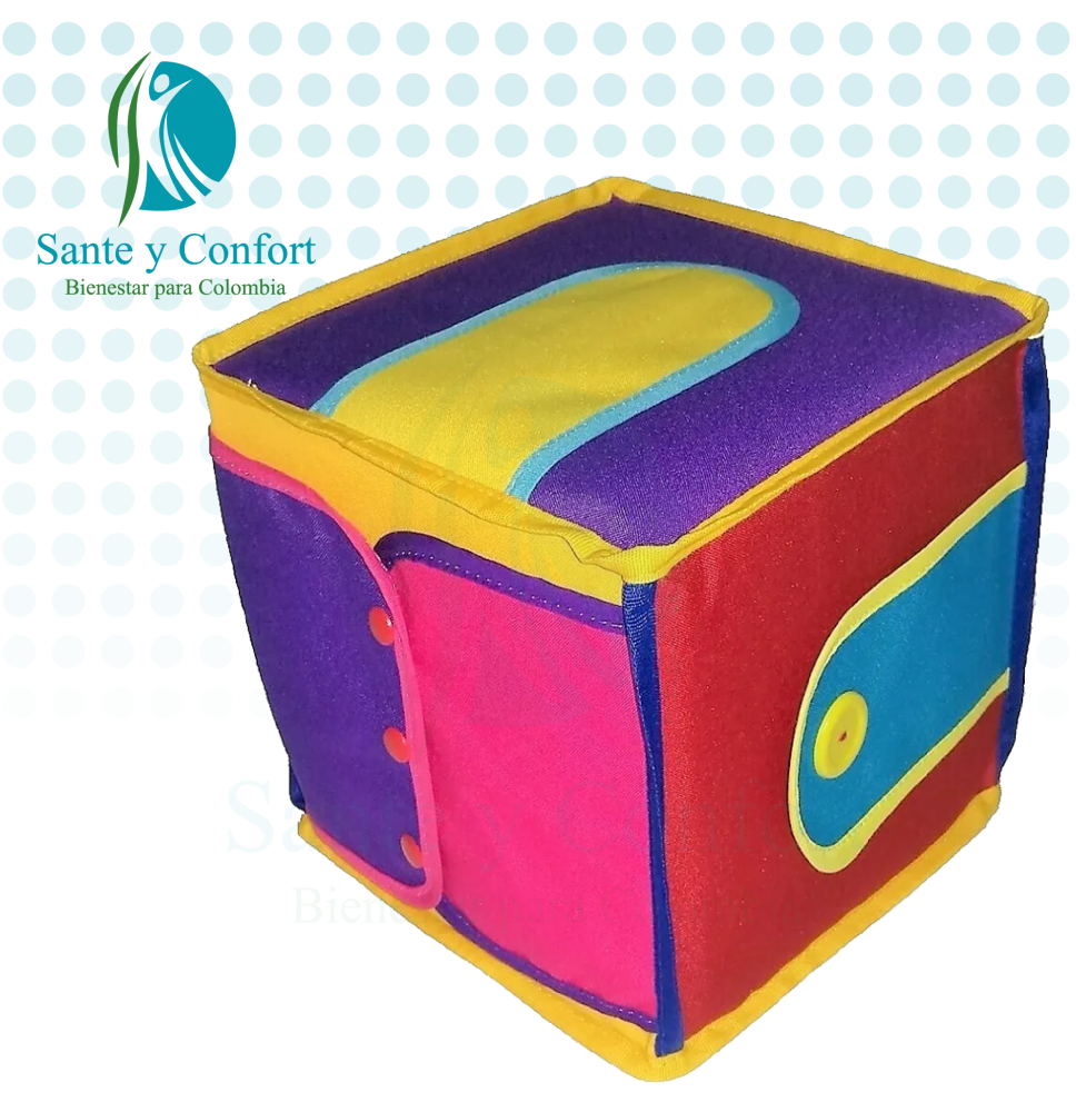 Cubo Montessori Vida Diaria Educativo | Sante y Confort