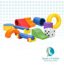 kit modulo infantil 16 piezas