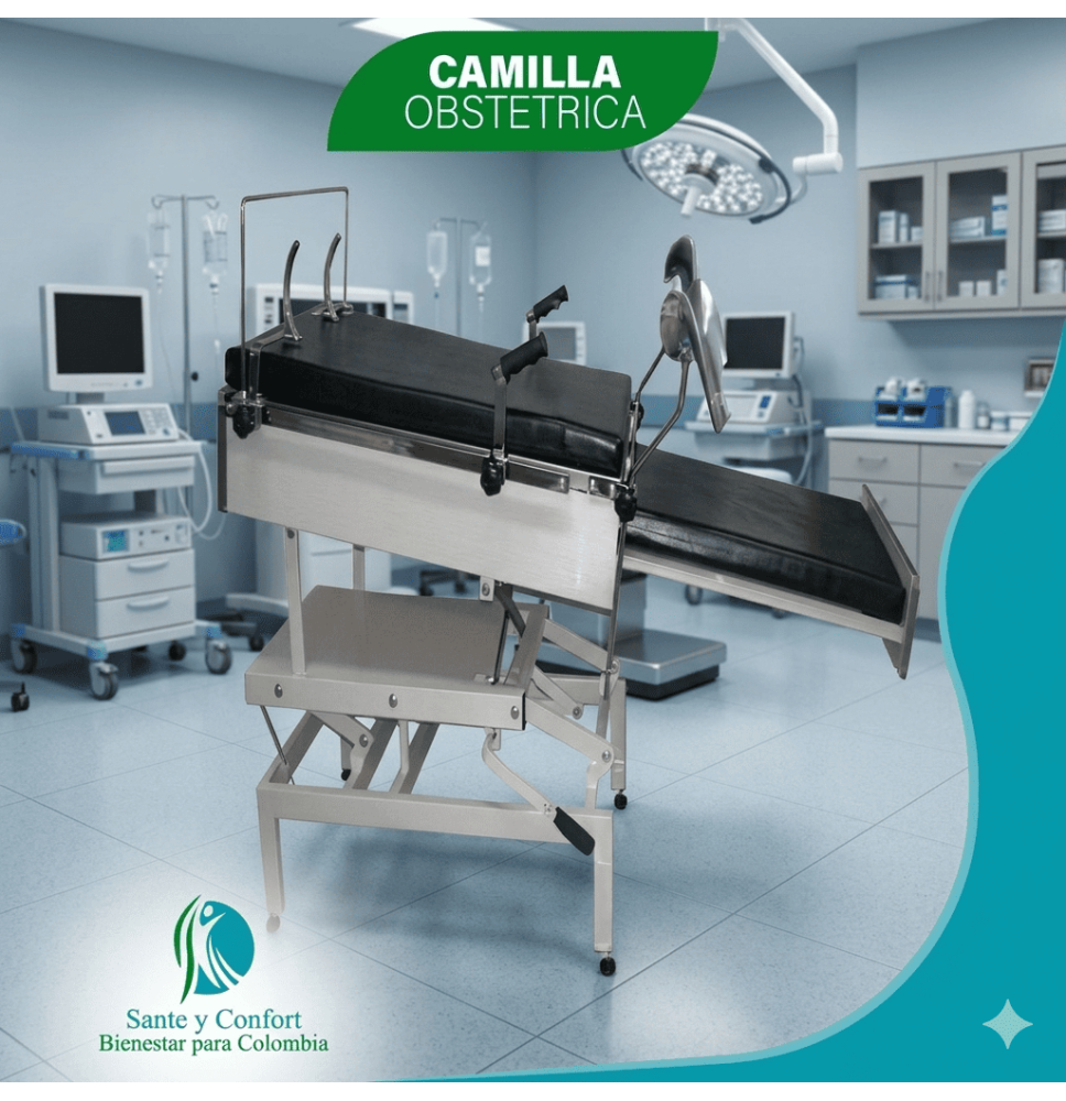 camilla-obstetrica-ajuste-manual-respaldo-posicion-fowler.