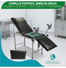 camilla-portatil-citologia-examen-pelvico-clinico