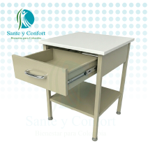 Mesa para Báscula Pesa Bebé Resistente Clínica