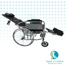 Silla Sanitaria Reclinable con Soporte Cefálico | Sante y Confort