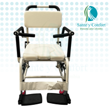 Silla Sanitaria en Aluminio Ajustable y Segura | Sante y Confort