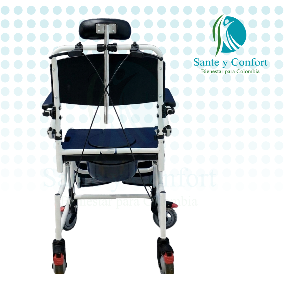 Silla Sanitaria Basculante 45° con Soporte | Sante y Confort