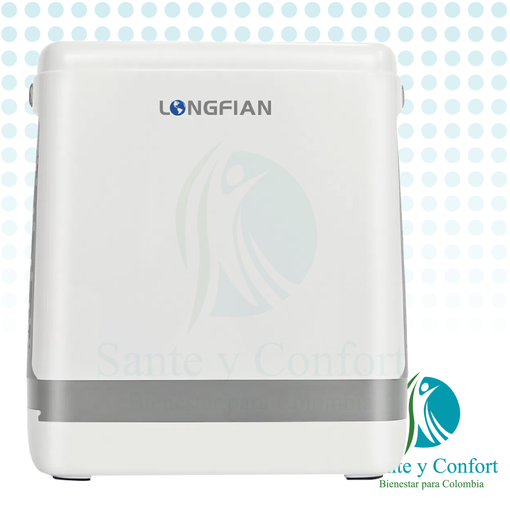 concentrador oxigeno portatil longfian jay 2w