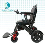 Silla de Ruedas Eléctrica HE702 con Amortiguadores | Sane y Confort