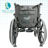 Silla de Ruedas Bariátrica Reforzada en Acero 125 kg | Sante y Confort