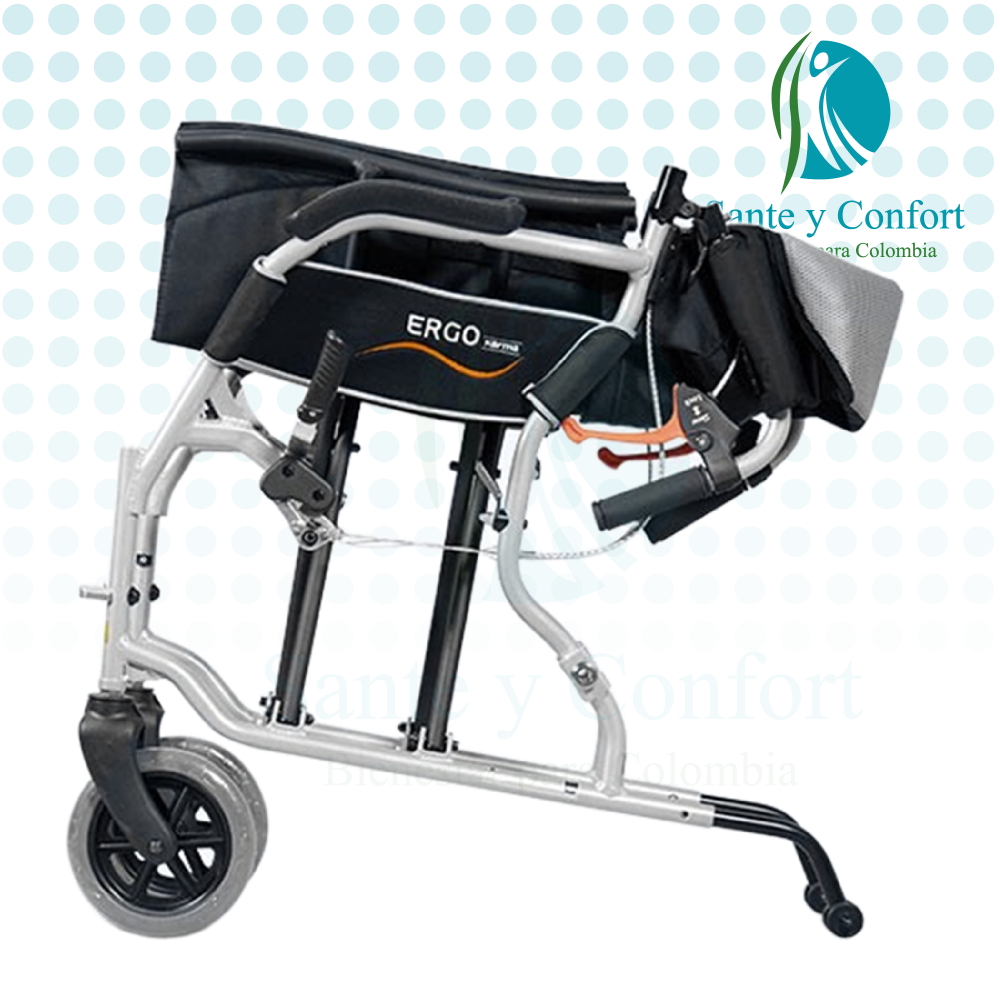 Silla de Ruedas Ergo Lite 2 Ultraliviana de Aluminio | Sante y Confort