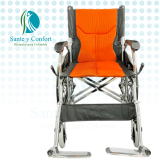 Silla de Ruedas de Transporte Aluminio Plegable | Sante y Confort