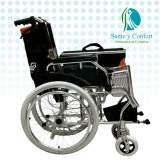 Silla de Ruedas de Transporte Aluminio Plegable | Sante y Confort