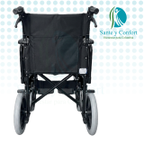 Silla de Ruedas de Transporte Tipo Escritorio Plegable | Sante y Confort