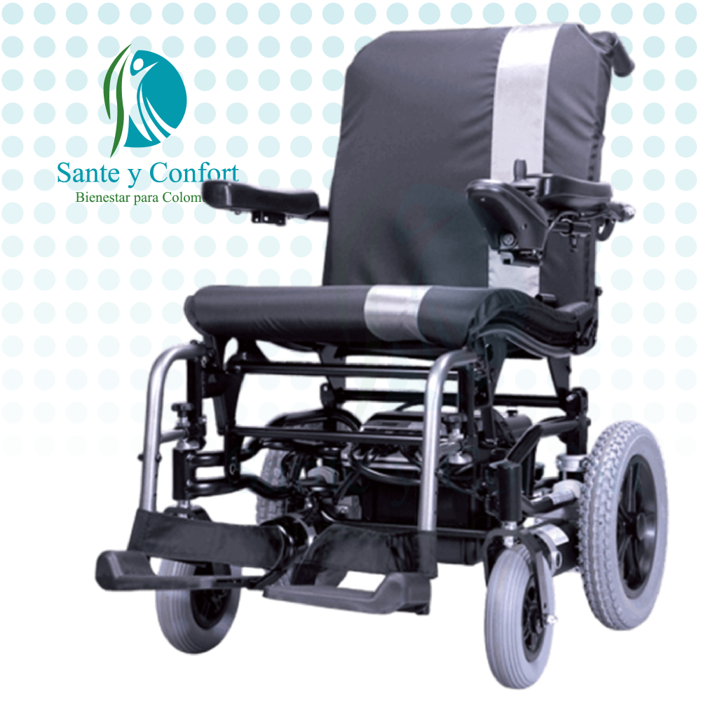 Silla de Ruedas Motorizada Ergo Traveller para Viajes | Sante y Confort