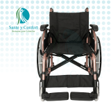 Silla de Ruedas de Aluminio con Pin de Desmonte Rápido | Sante y Confort