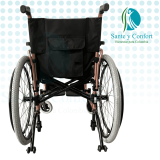 Silla de Ruedas de Aluminio con Pin de Desmonte Rápido | Sante y Confort