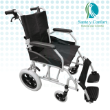 Silla de Ruedas Estándar de Transporte Plegable | Sante y Confort