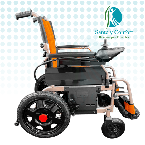 Silla de Ruedas Eléctrica 111 Plegable con Joystick | Sante y Confort