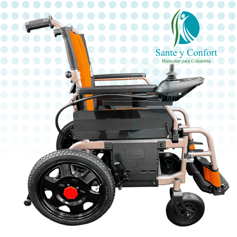 Silla de Ruedas Eléctrica 111 Plegable con Joystick | Sante y Confort