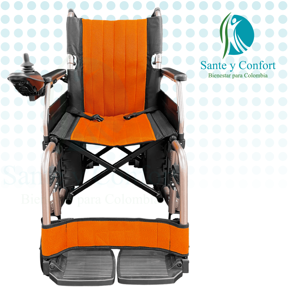 Silla de Ruedas Eléctrica 111 Plegable con Joystick | Sante y Confort
