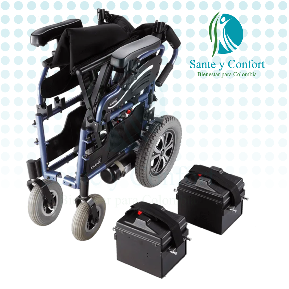 Silla de Ruedas Motorizada Falcon Plegable y Liviana | Sante y Confort