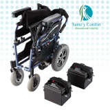 Silla de Ruedas Motorizada Falcon Plegable y Liviana | Sante y Confort