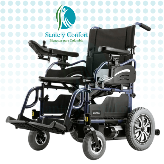 Silla de Ruedas Motorizada Plegable y Liviana