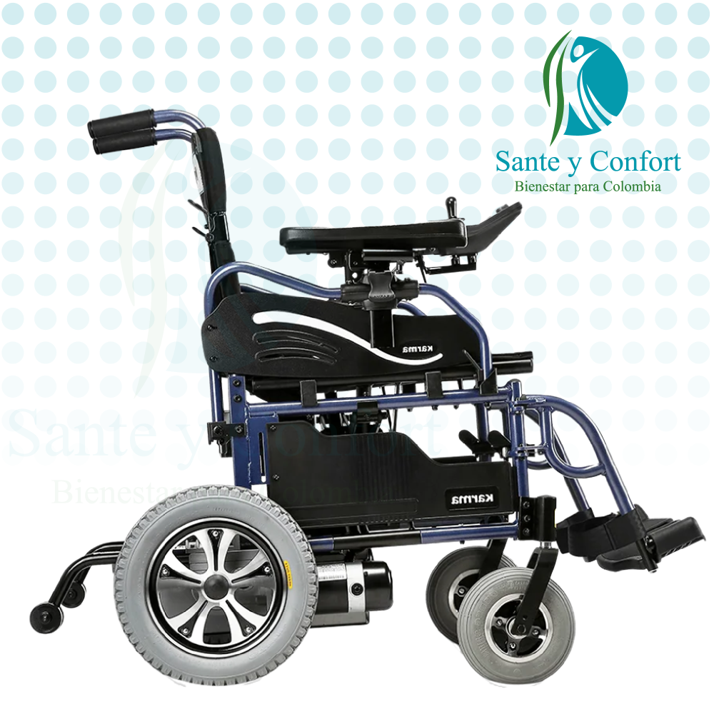 Silla de Ruedas Motorizada Falcon Plegable y Liviana | Sante y Confort