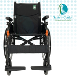 Silla de Traslado Agile Ultraligera 8.2 kg con Apoya Brazos | Sante y Confort
