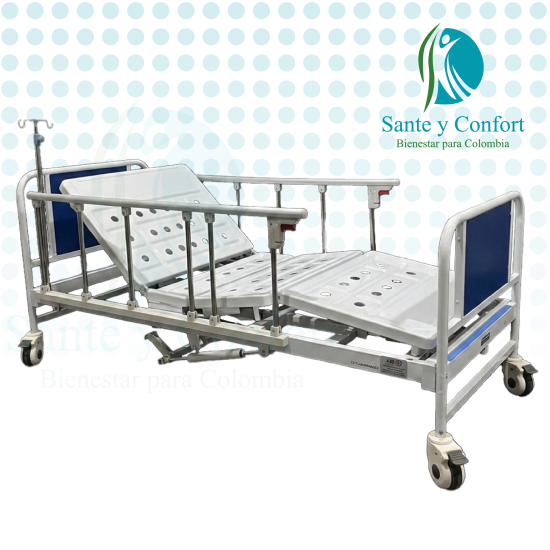 Cama Hospitalaria Manual 2 Funciones