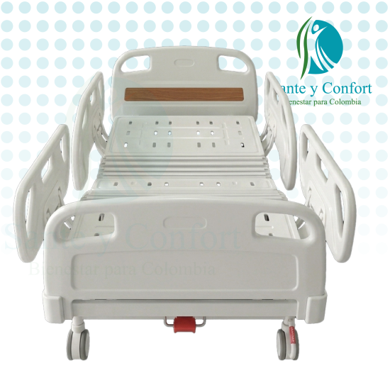 Cama Hospitalaria Eléctrica UCI 5 Funciones | Sante y Confort