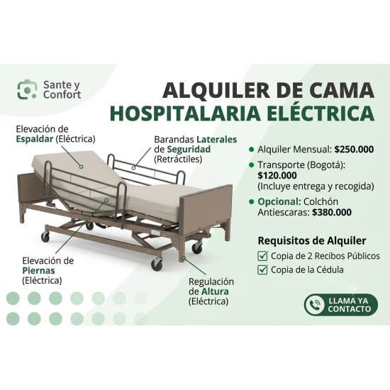 alquiler de camas hospitalarias en bogota