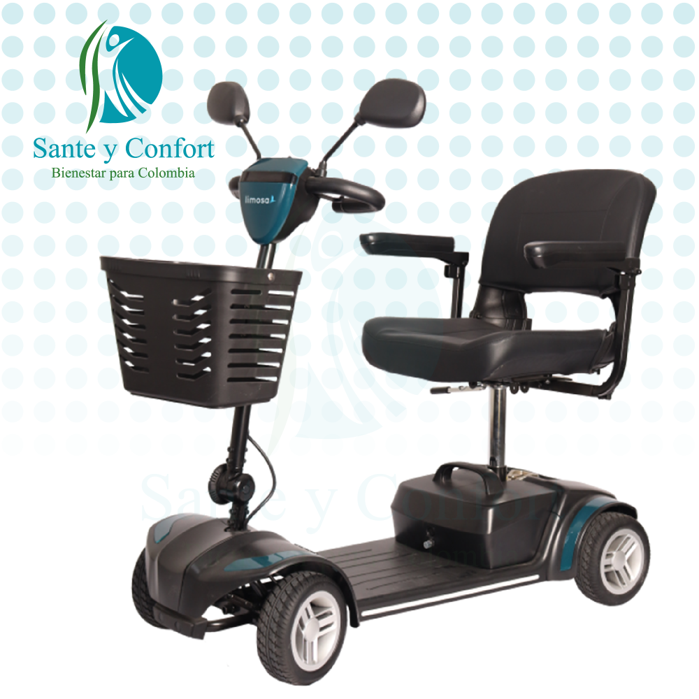 silla tipo scooter electrica