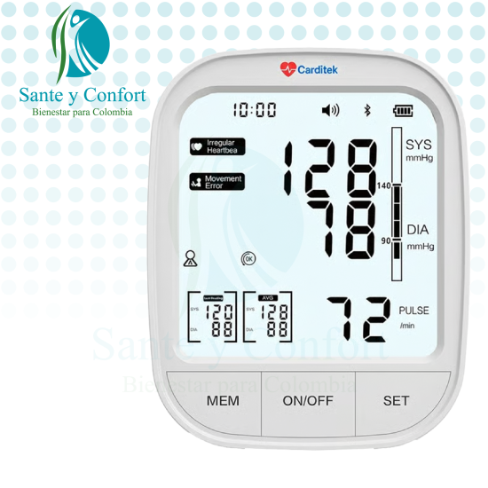 Tensiómetro Digital Smart con Bluetooth | Sante y Confort