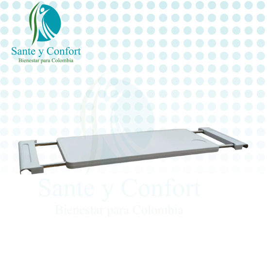 Mesa para Barandas de Cama Hospitalaria | Sante y Confort