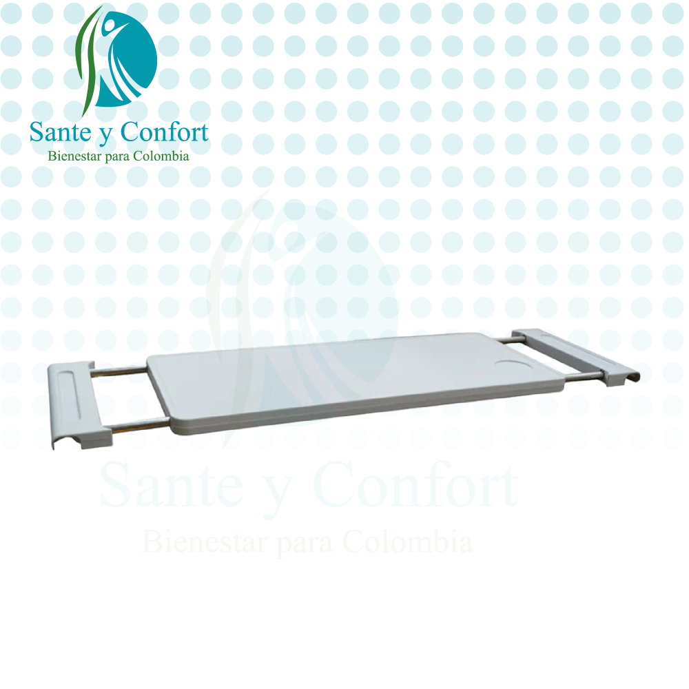 Mesa para Barandas de Cama Hospitalaria | Sante y Confort