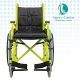 Silla de Ruedas Pediátrica KP9031 en Acero | Sante y Confort