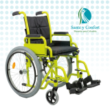 Silla de Ruedas Pediátrica KP9031 en Acero | Sante y Confort