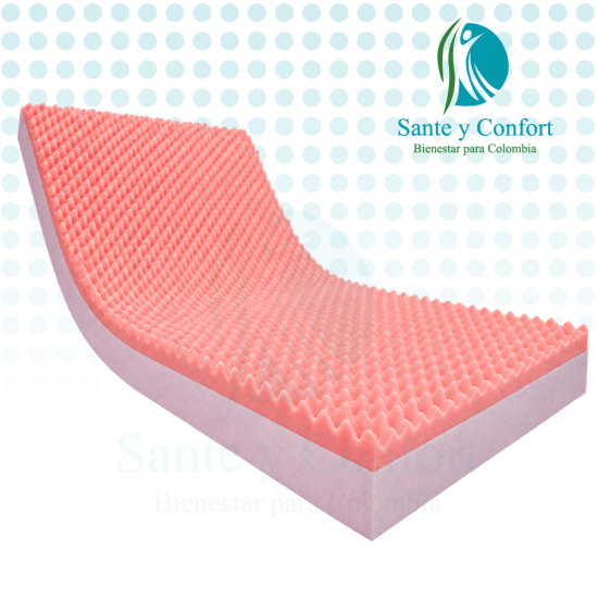 Colchón Antiescaras D26 14cm| Sante y Confort