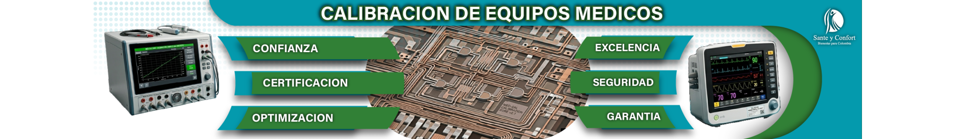 Calibración de Equipos Médicos | Certificación Metrológica | Santé y Confort