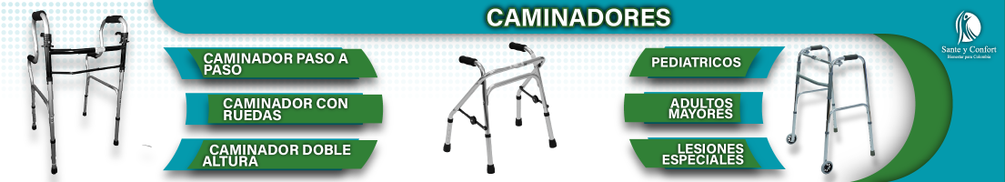 Caminadores Ortopédicos y con Asiento | Estabilidad | Santé y Confort