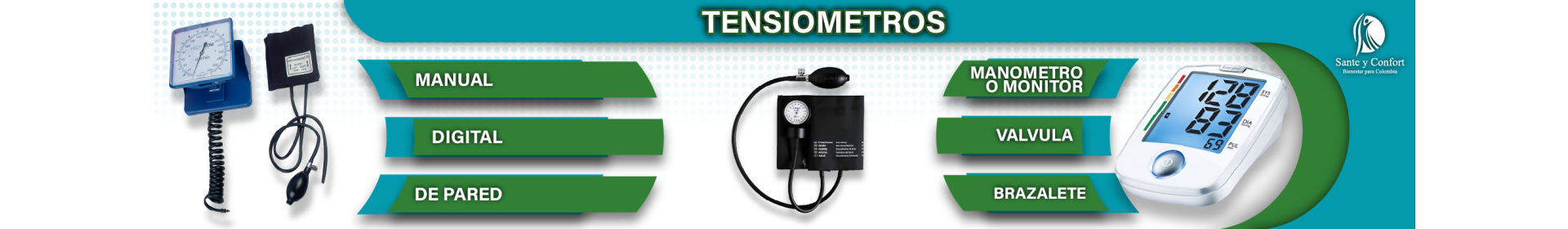 Tensiómetros Profesionales y Digitales | Santé y Confort