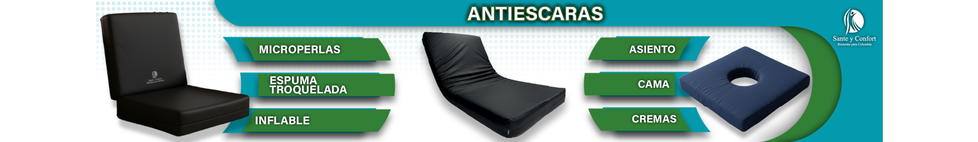 Antiescaras en Bogotá| Sante y Confort