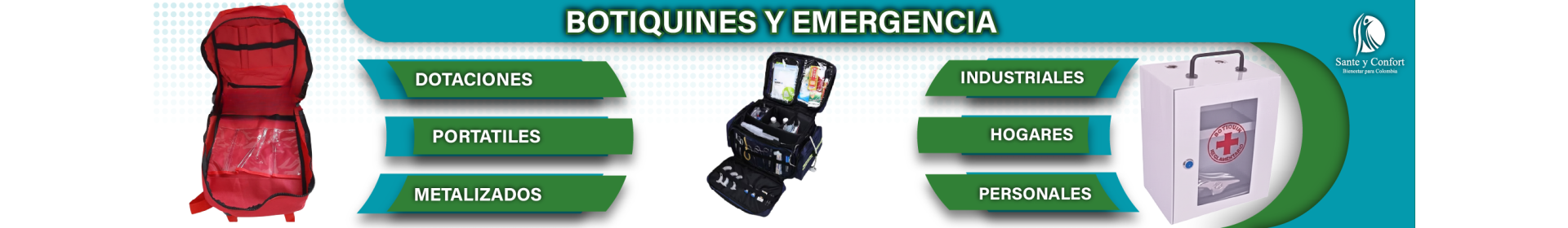 Botiquines de Emergencia y Equipos de Rescate | Santé y Confort