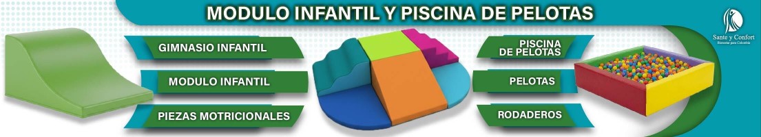 Gimnasios Infantiles Modulares en Espuma | Santé y Confort