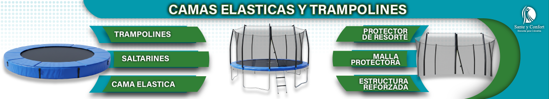 Trampolines e Implementos de Estimulación Infantil | Santé Y Confort