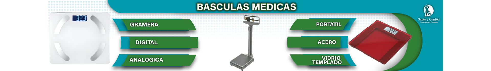 Básculas Médicas Profesionales y Balanzas Seca | Santé y Confort